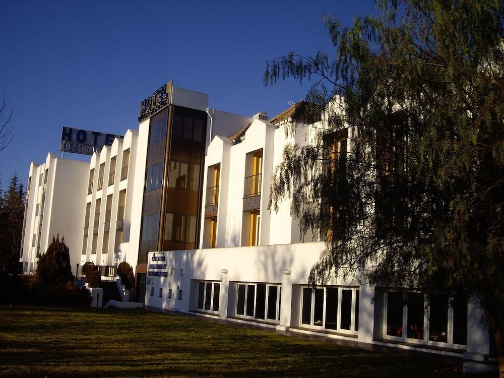 Hotel Villa Blanca Albolote Bagian luar foto