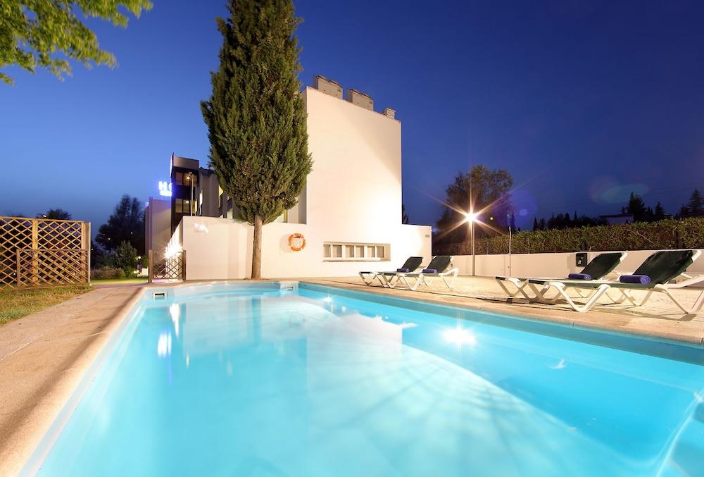 Hotel Villa Blanca Albolote Bagian luar foto
